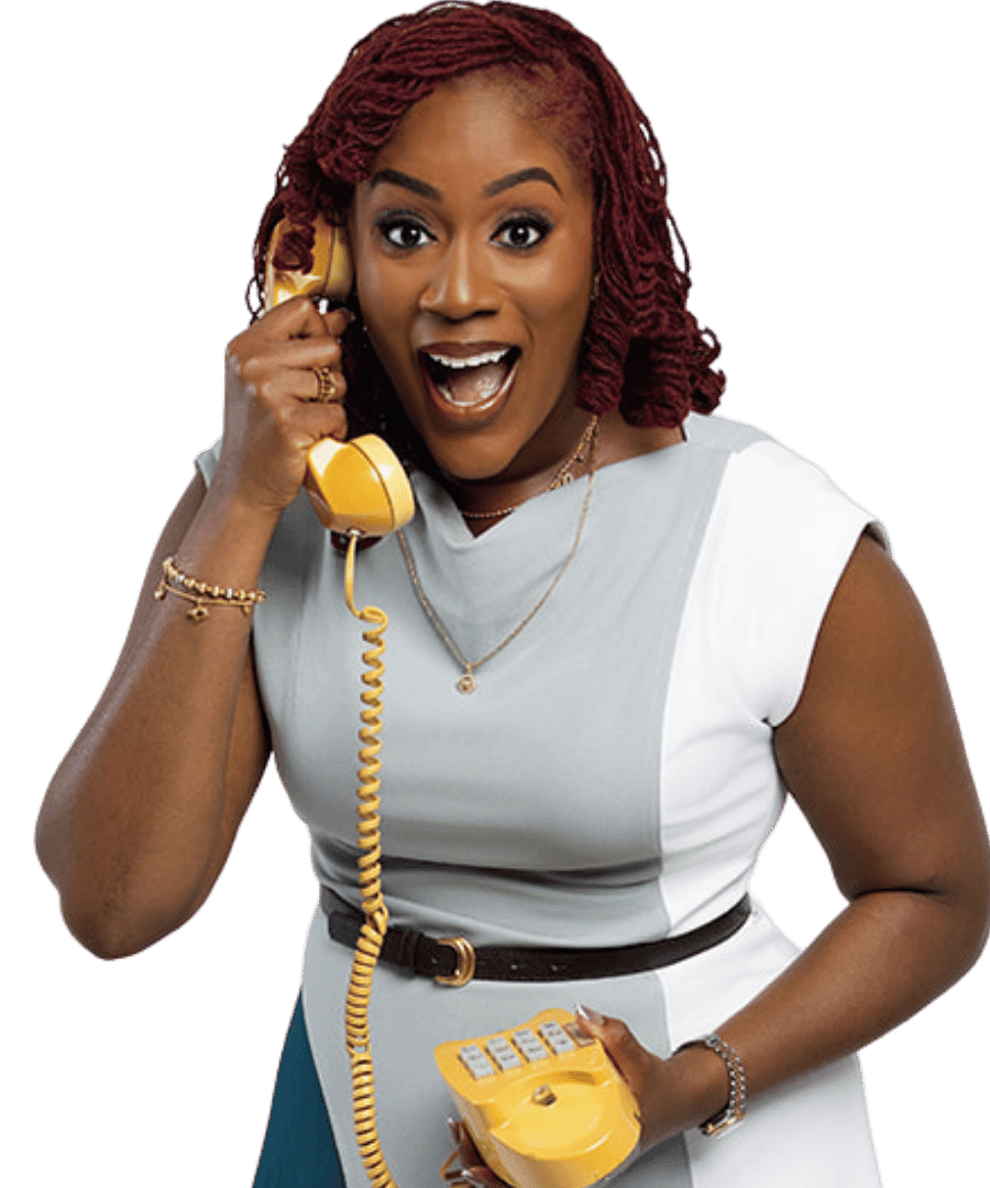 Milesha Segun, ready to take your call