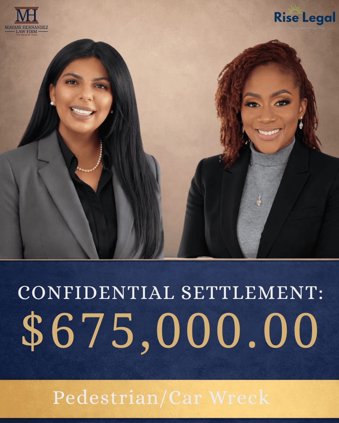$675,000 Settlement